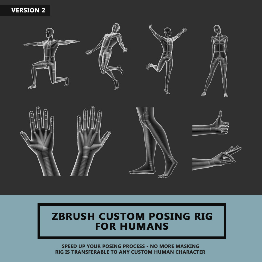 free download zbrush human builder v2